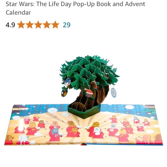 Star Wars The Life Day Pop-up Book and Advent Calendar - Picture 2 of 12